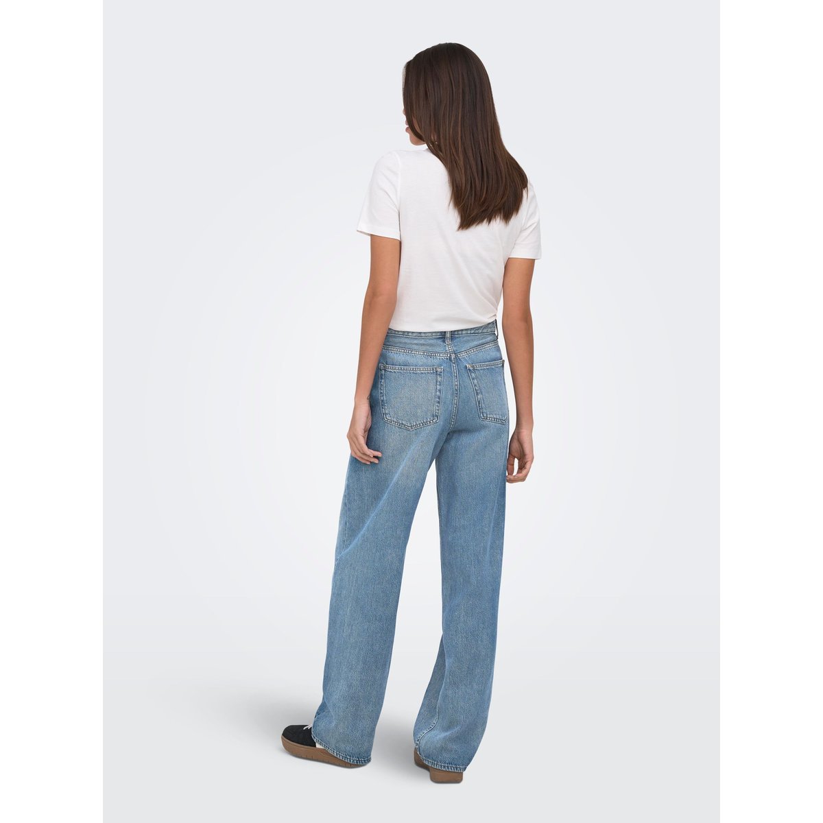 Jean Coupe Droite medium blue denim, ONLY