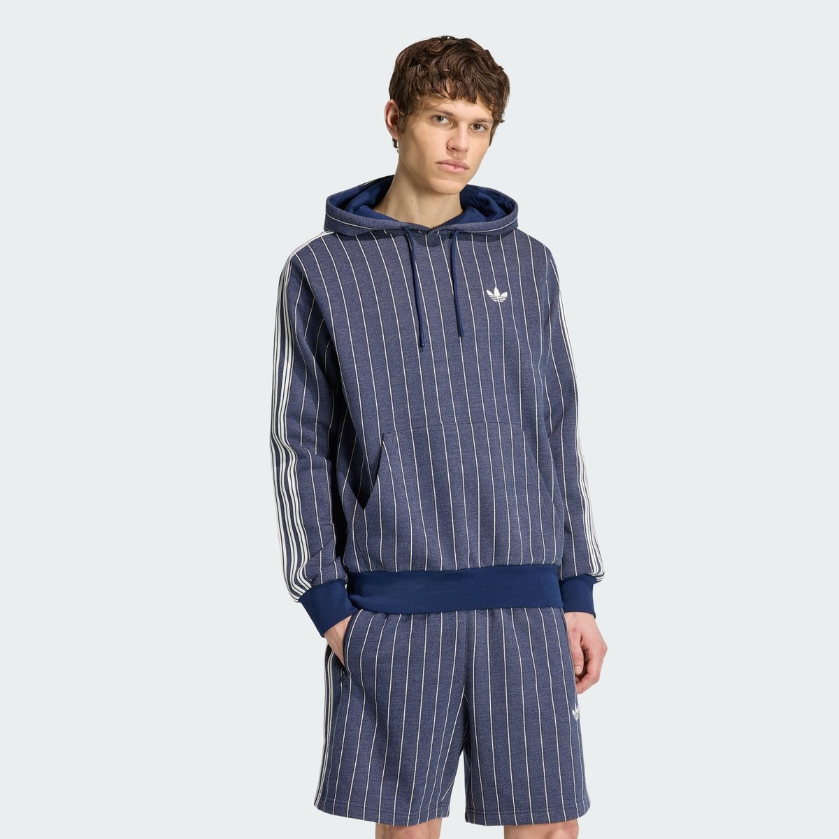 Hoodie Fines Rayures Hoodie Fines Rayures night indigo, adidas Originals