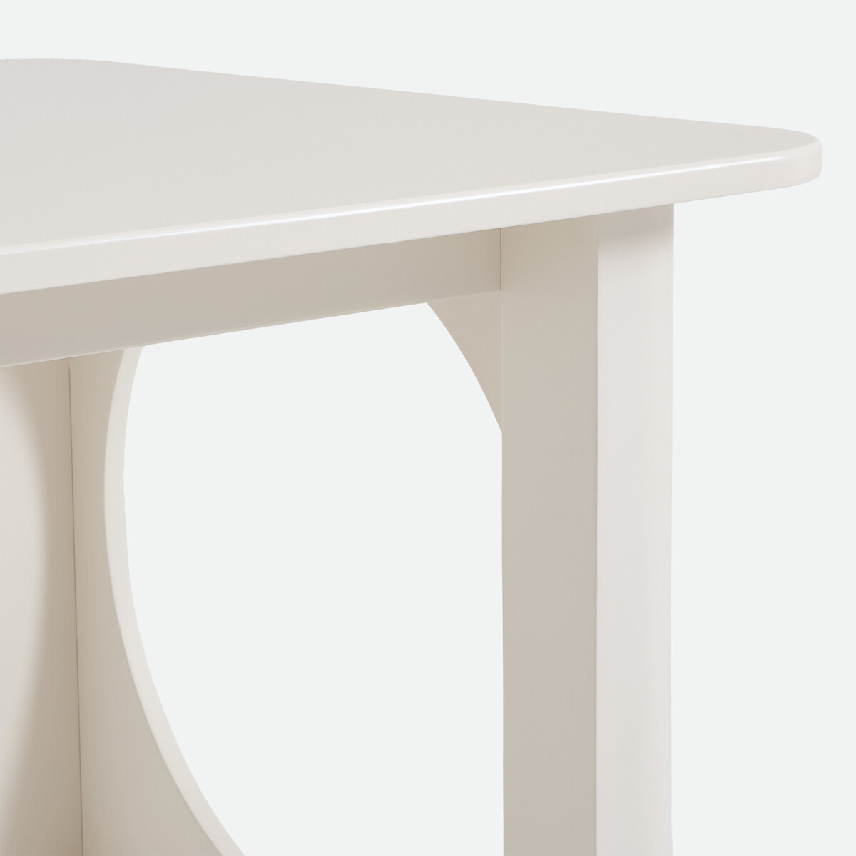 Table à manger, rectangulaire, pieds sculptés, 6 à 8 personnes, MORTI ecru, LA REDOUTE INTERIEURS