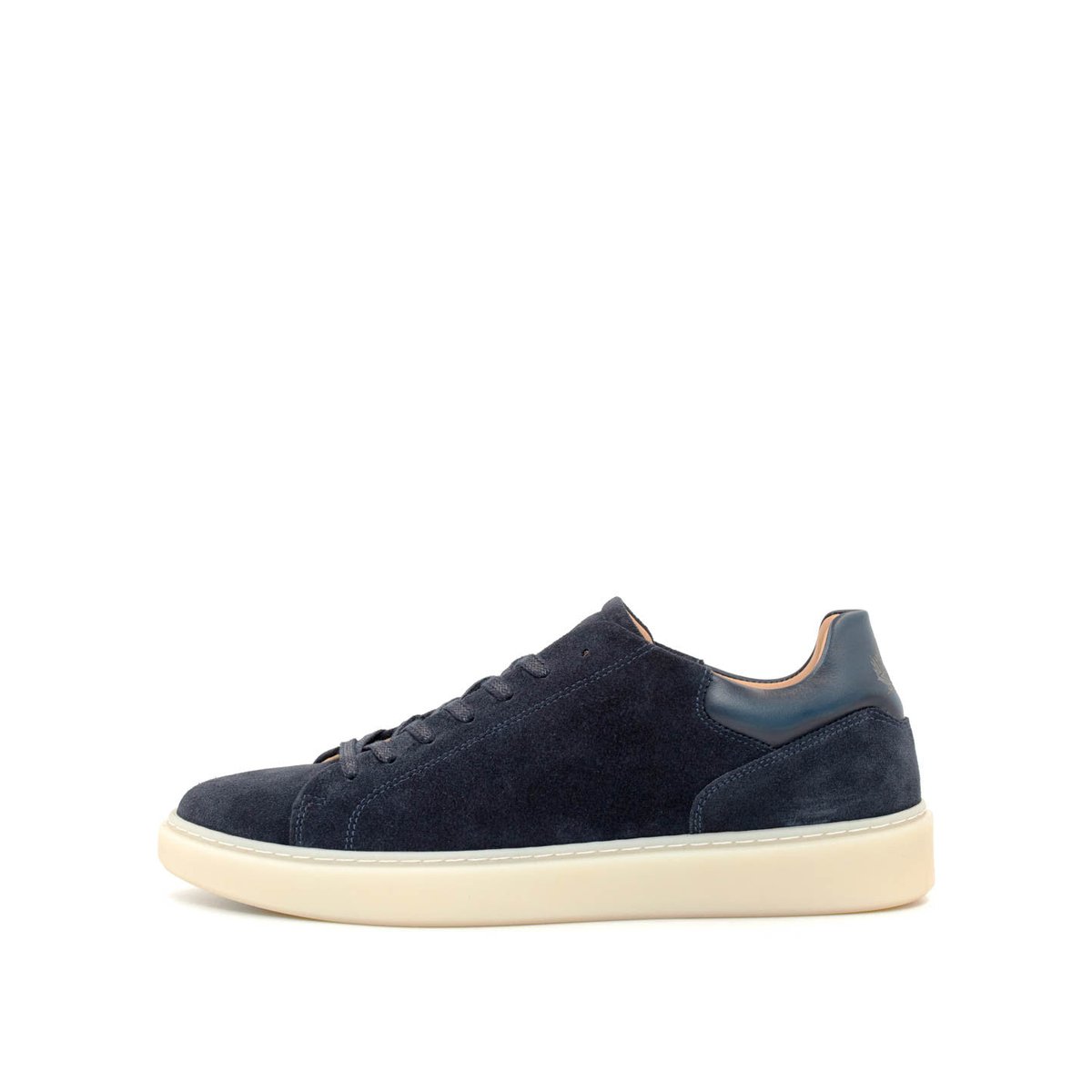 Sneakers daim DAYTONA bleu marine, FINSBURY