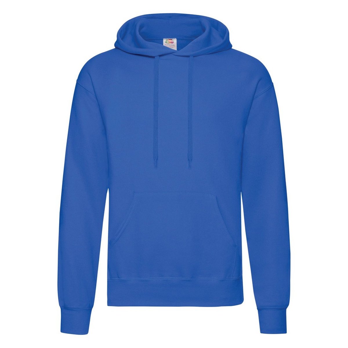Sweat à capuche bleu roi, FRUIT OF THE LOOM