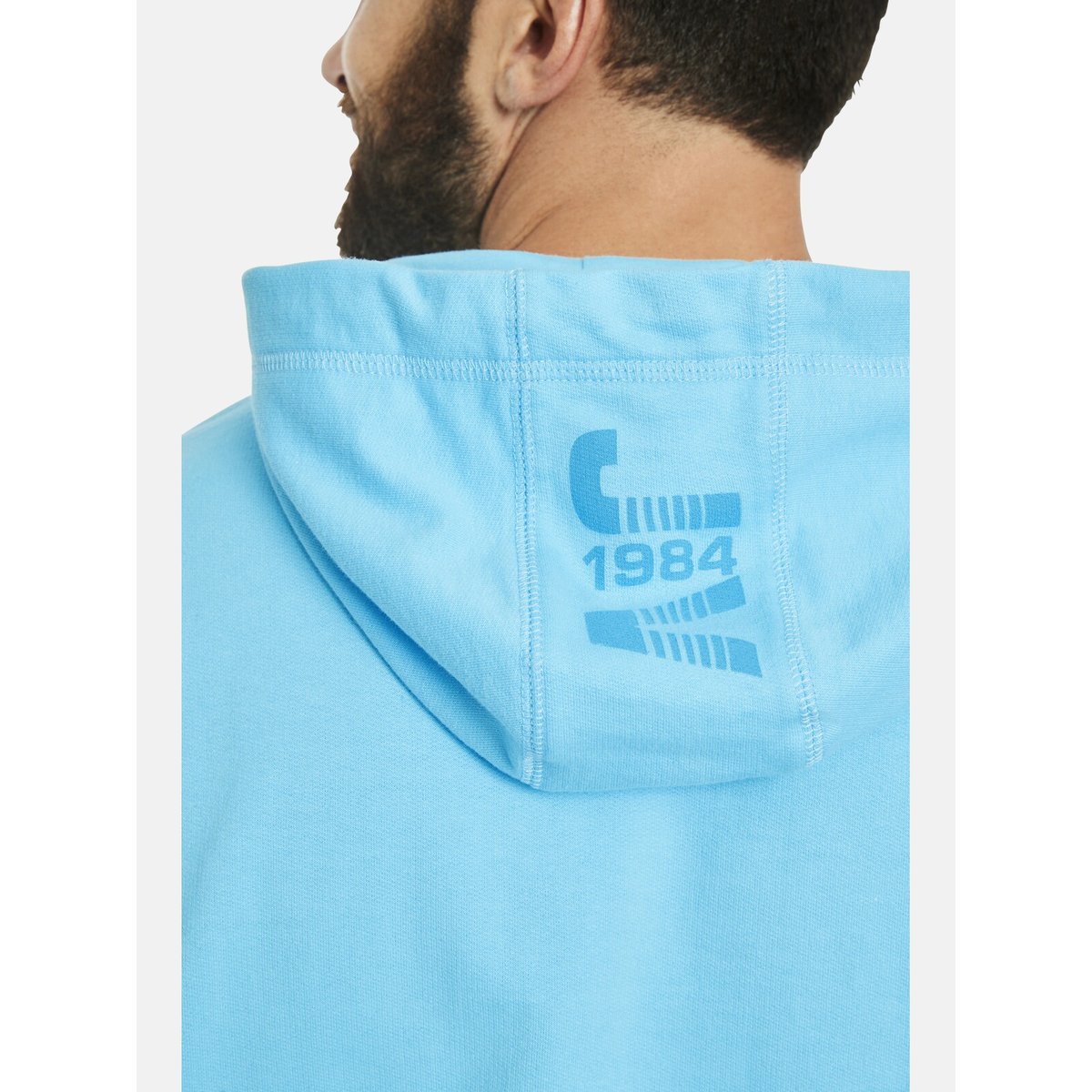 Sweatshirt JEPPE turquoise, JAN VANDERSTORM