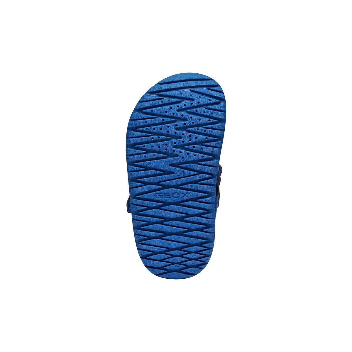 Sandales fermées FUSBETTO, water-friendly bleu/jaune, GEOX