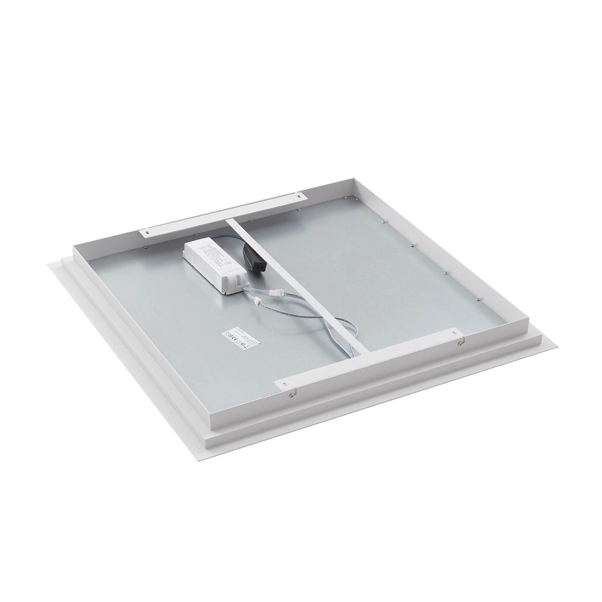 Plafonnier en métal moderneLED, Leicy blanc, LUCANDE