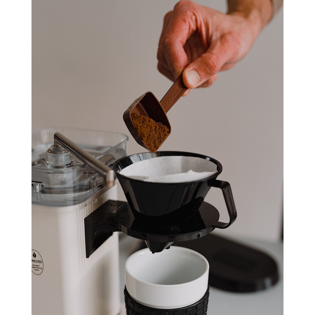 Cup-one Filter Coffee Machine off-white, MOCCAMASTER