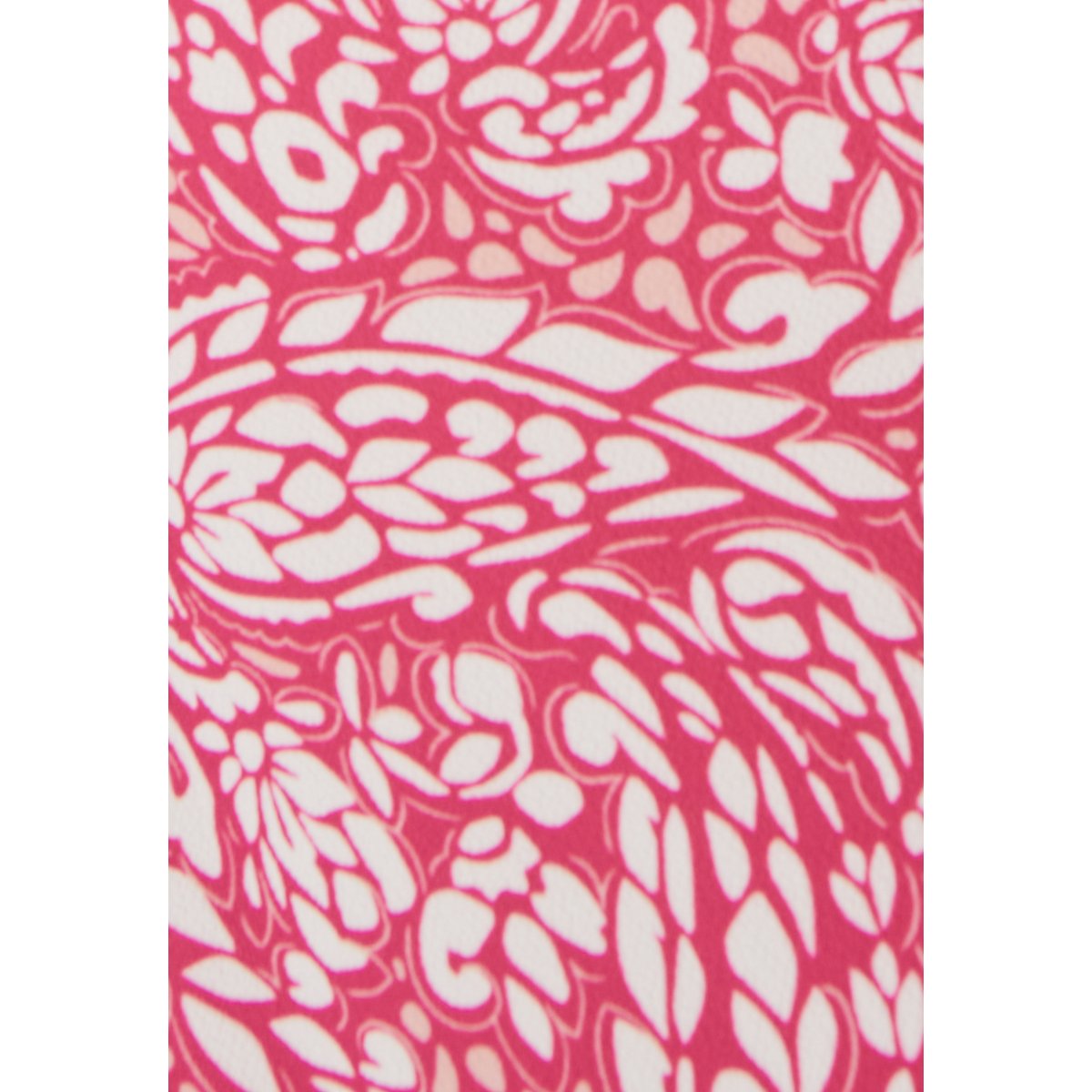 Chemisier crêpe texturé rose feuillage, DAMART