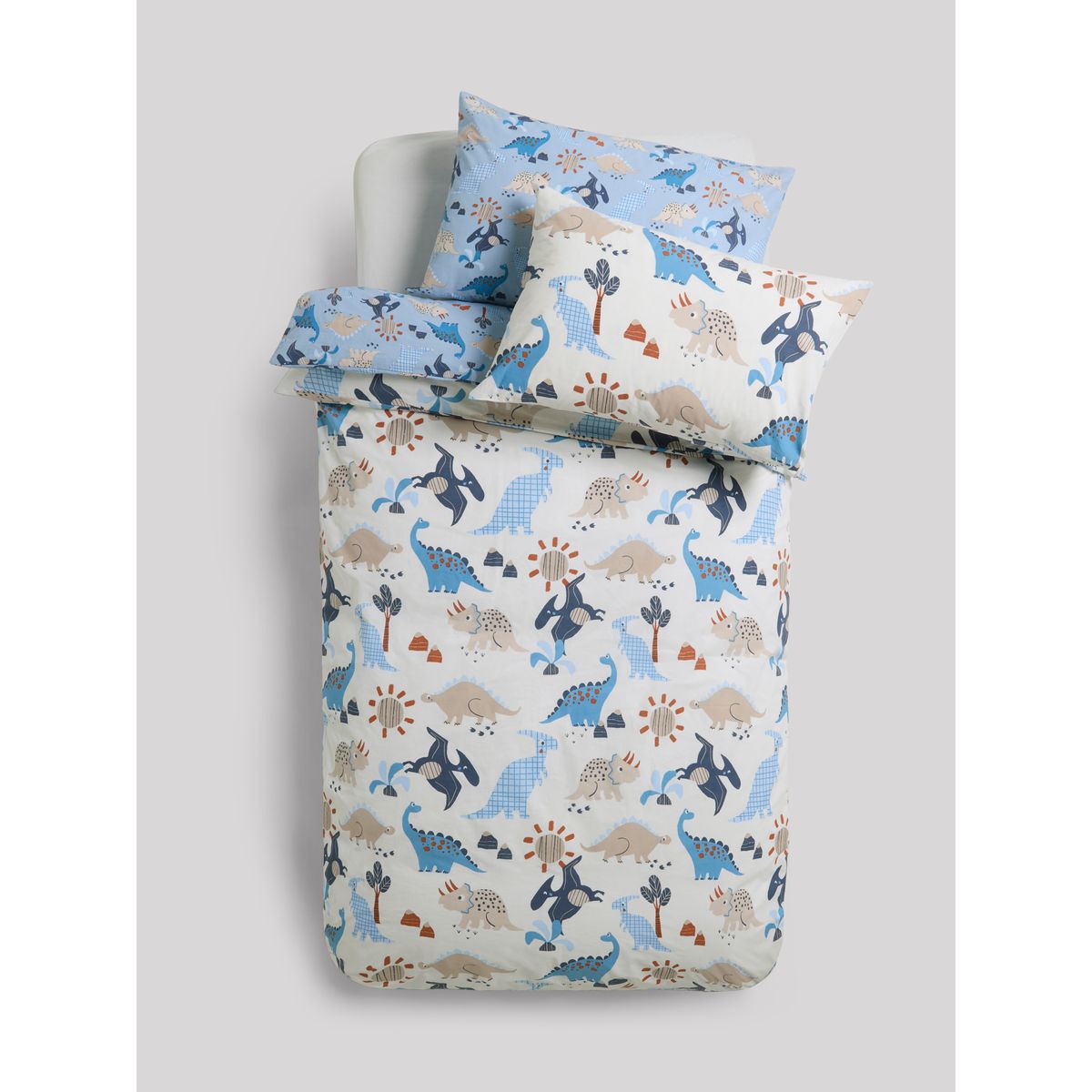 Housse de couette et taies, lot 2 bleu, NEXT