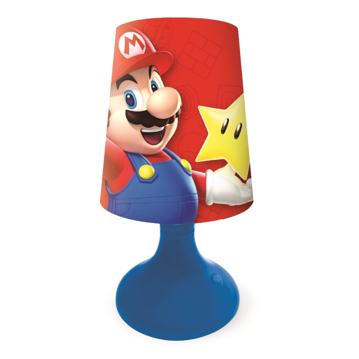 Mini lampe de chevet veilleuse sans fil Super Mario multicolore, LEXIBOOK