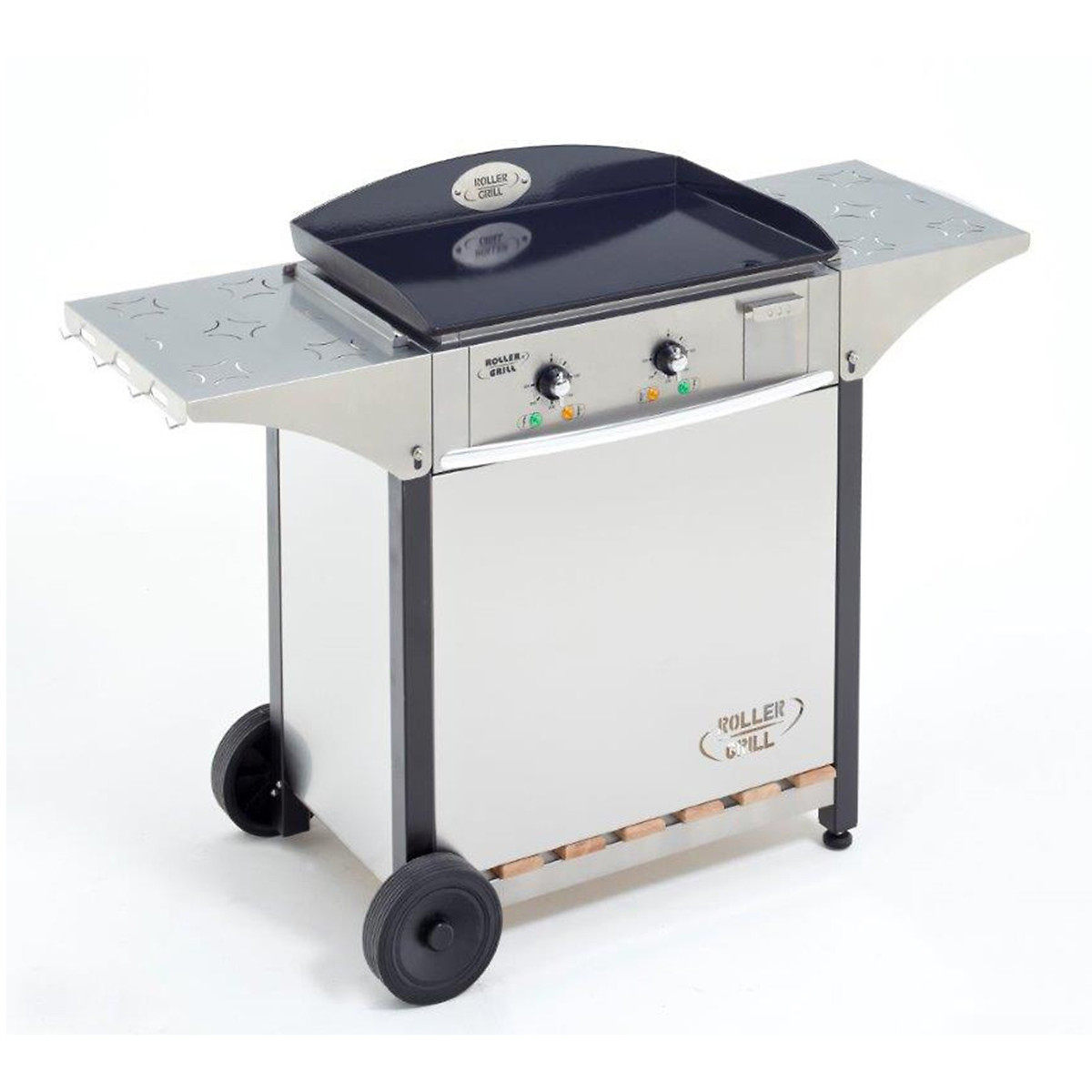 Ensemble plancha électrique + desserte EPL600E inox, ROLLER GRILL