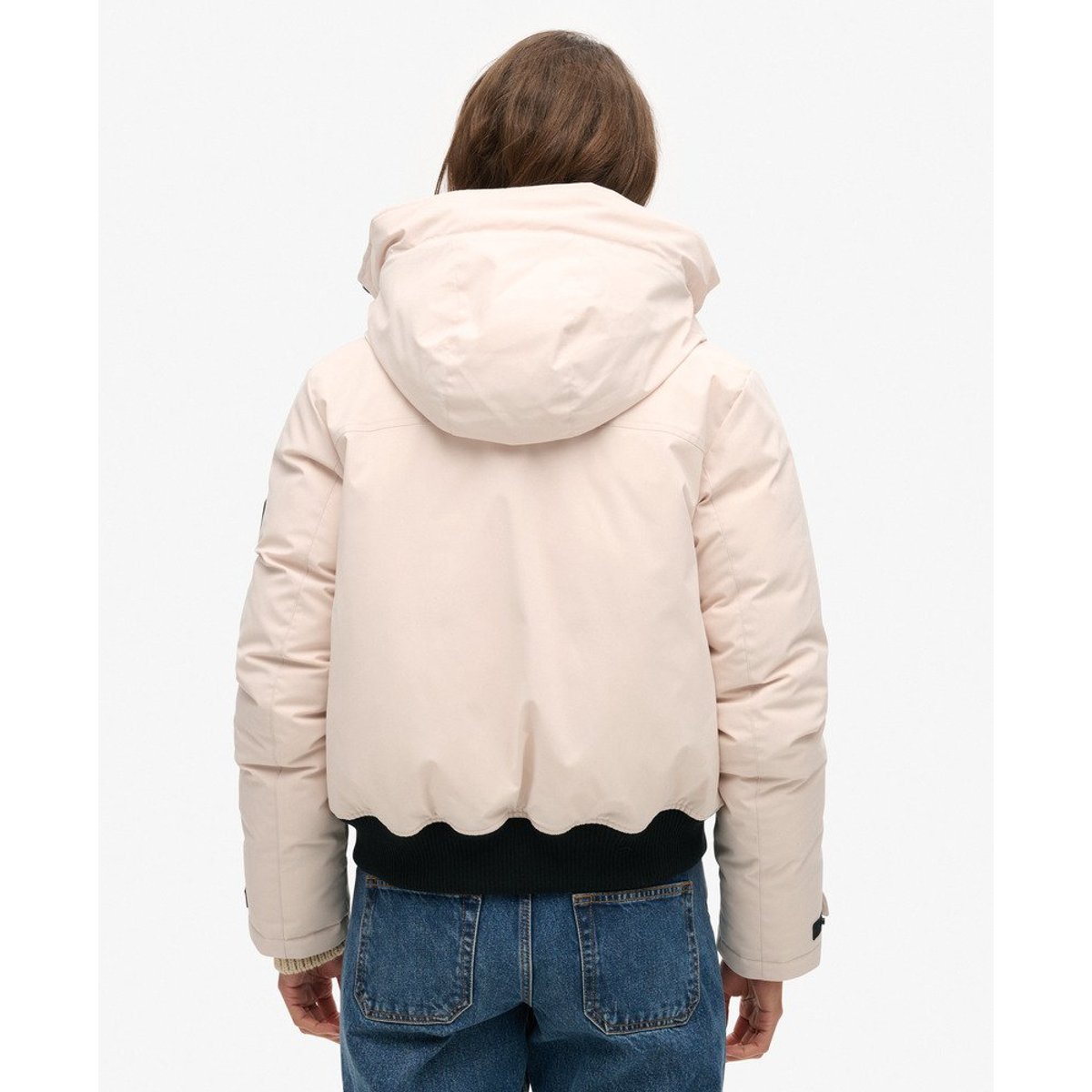 Bomber rembourré City gris cassé, SUPERDRY