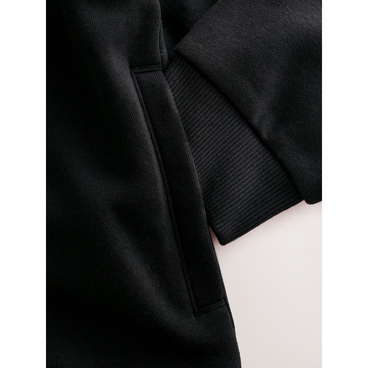 Sweat à capuche imprimé/pantalon de jogging joueur noir, NEXT