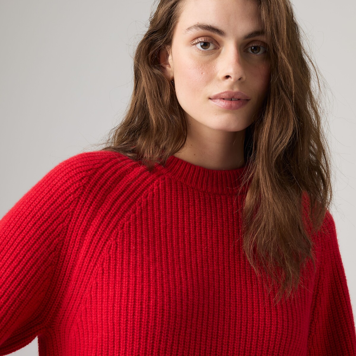 Pull col rond manches longues rouge, LEVI'S