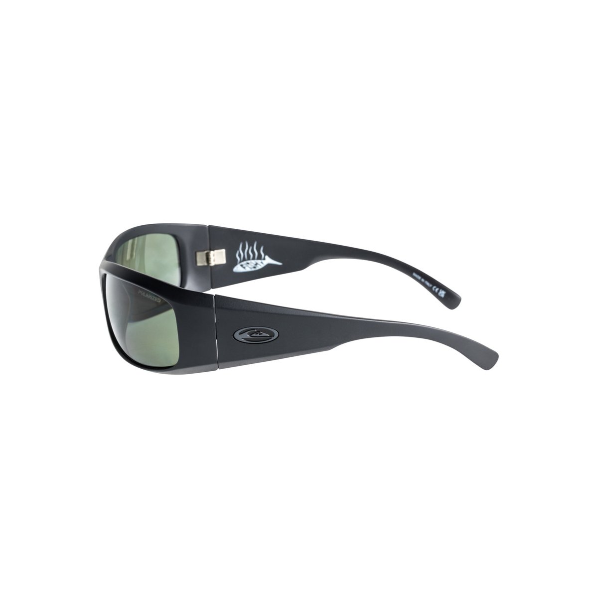 Lunettes de soleil FISHY POLARIZED noir black/green plz, QUIKSILVER