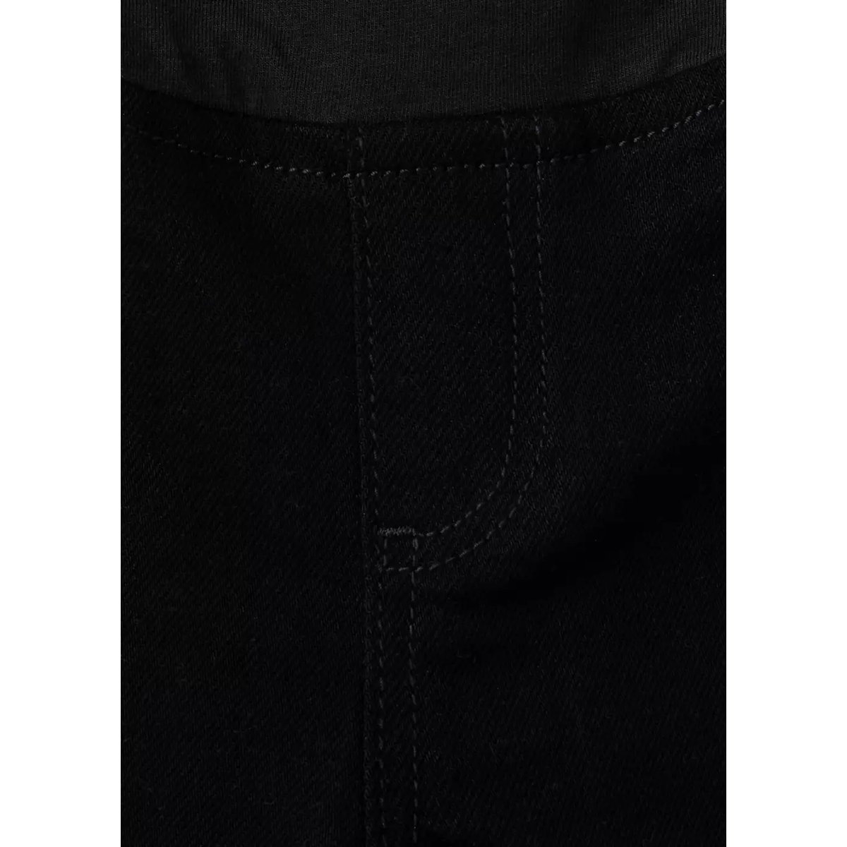 Jean de grossesse flare crop black denim, MANGO