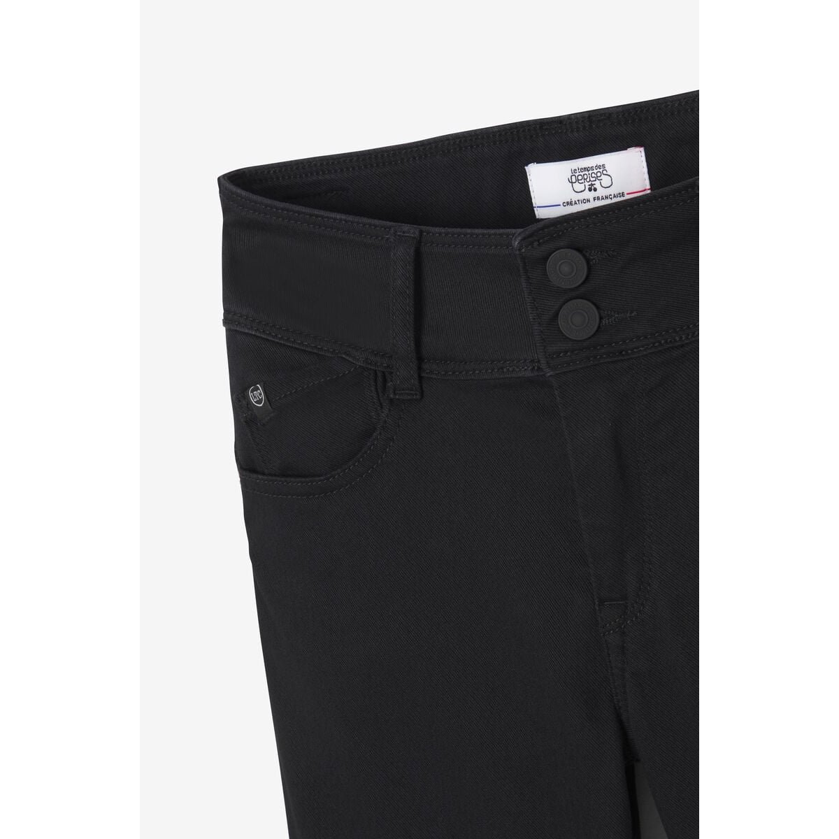 Jeans bootcut ULTRABOO, longueur 34 black, LE TEMPS DES CERISES