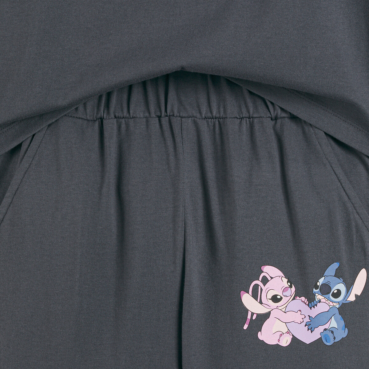 Pyjama Stitch gris anthracite, STITCH