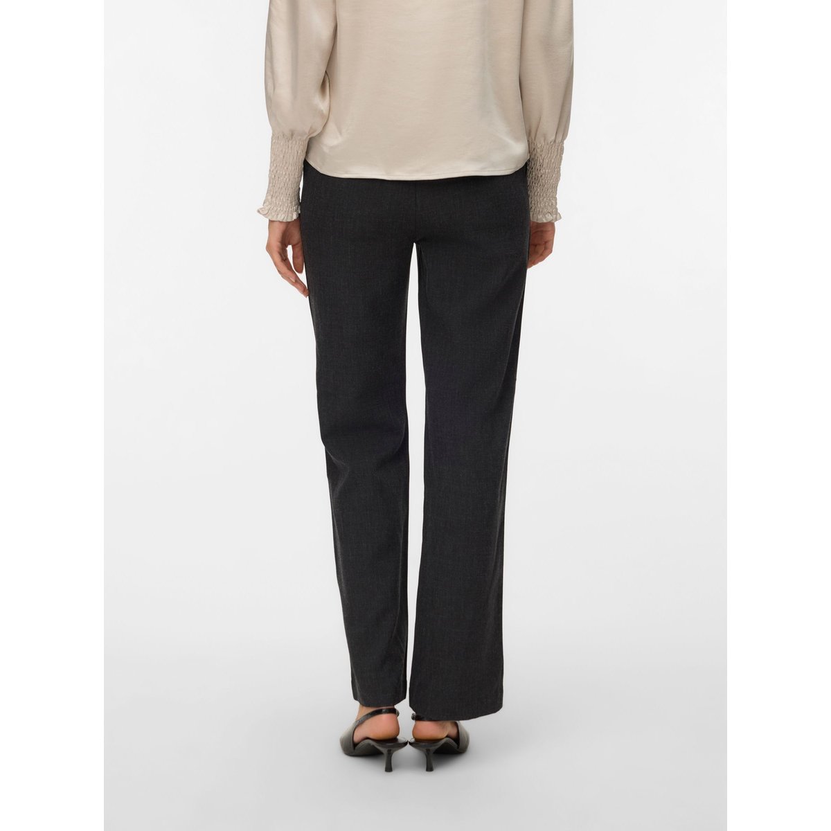 Pantalon De Tailleur dark grey melange, VERO MODA