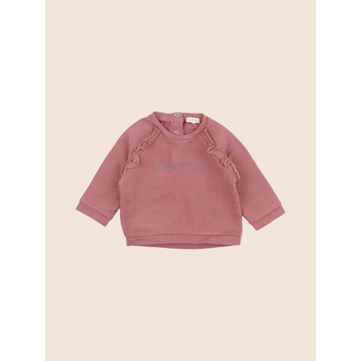 Sweat - Très bon état rose, VERTBAUDET