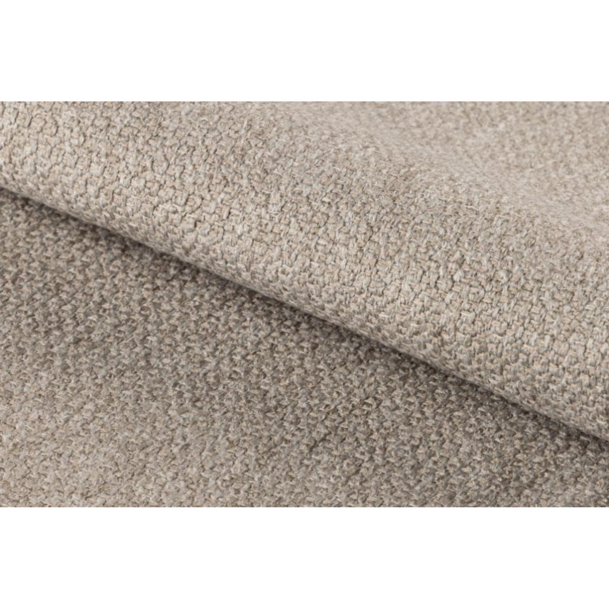 Chaises pivotantes en tissu beige et métal noir (lot de 2) - JAMES beige, HELLIN, DEPUIS 1862