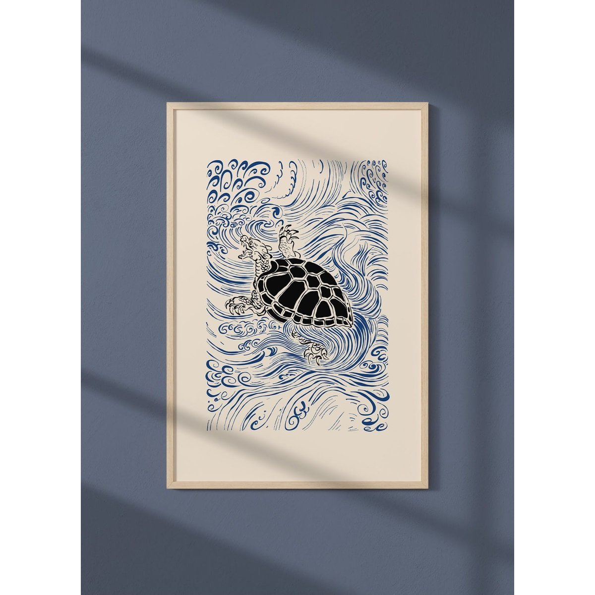 Affiche Art Japon 1 blanc, L'AFFICHERIE