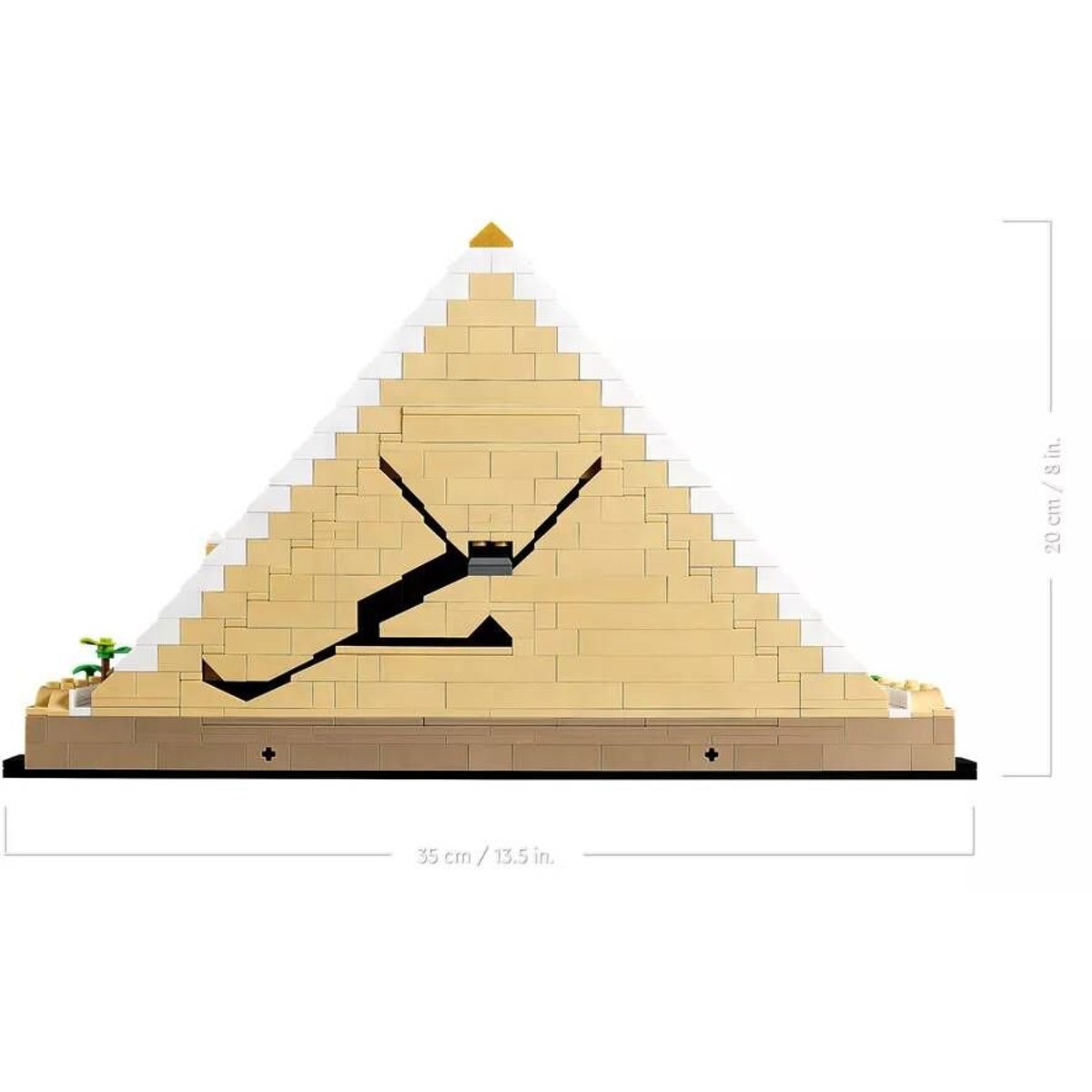 LEGO Architecture - Modèle de la Grande Pyramide de Gizeh - 21058 multicolore, LEGO