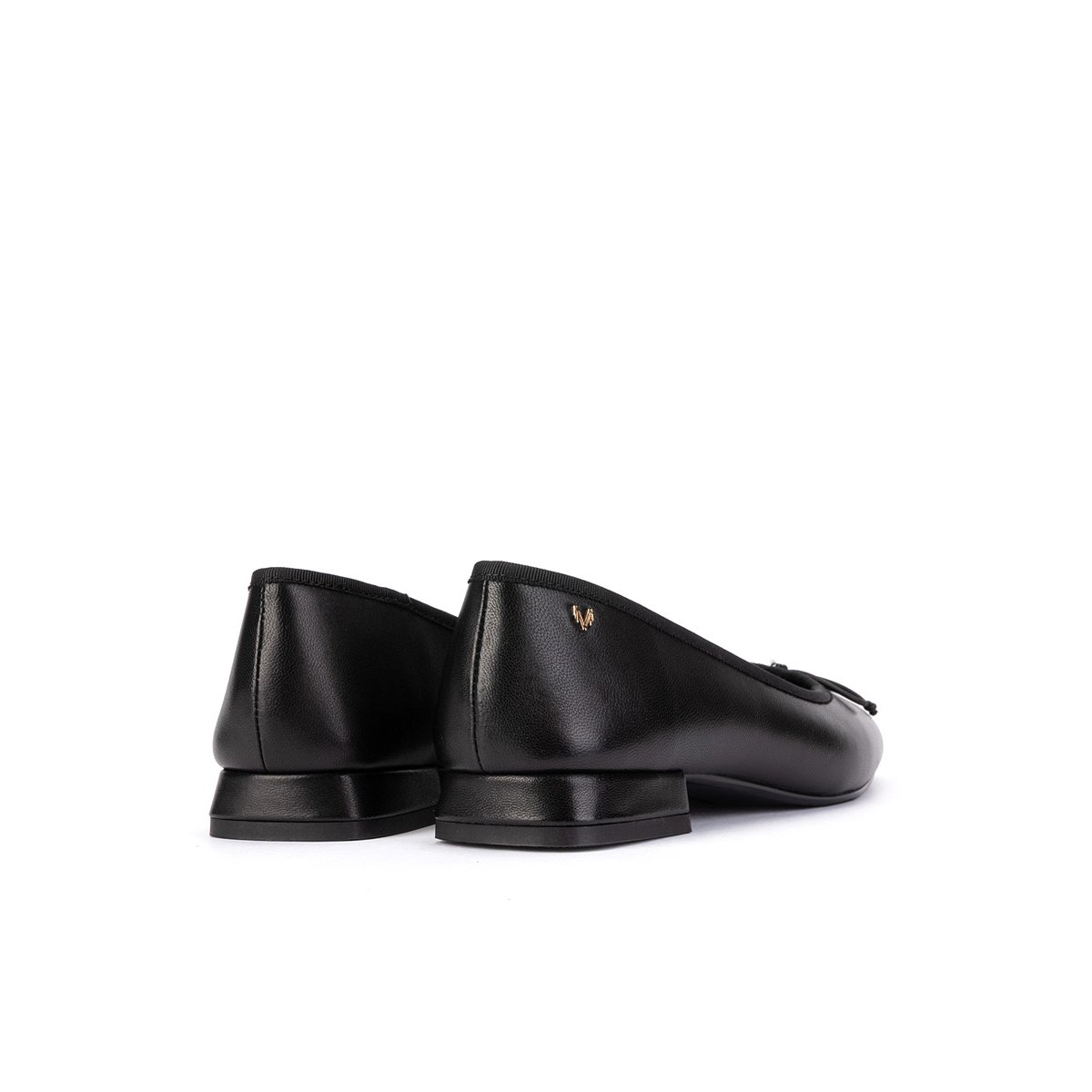 Ballerines cuir Quirinale black, MARTINELLI