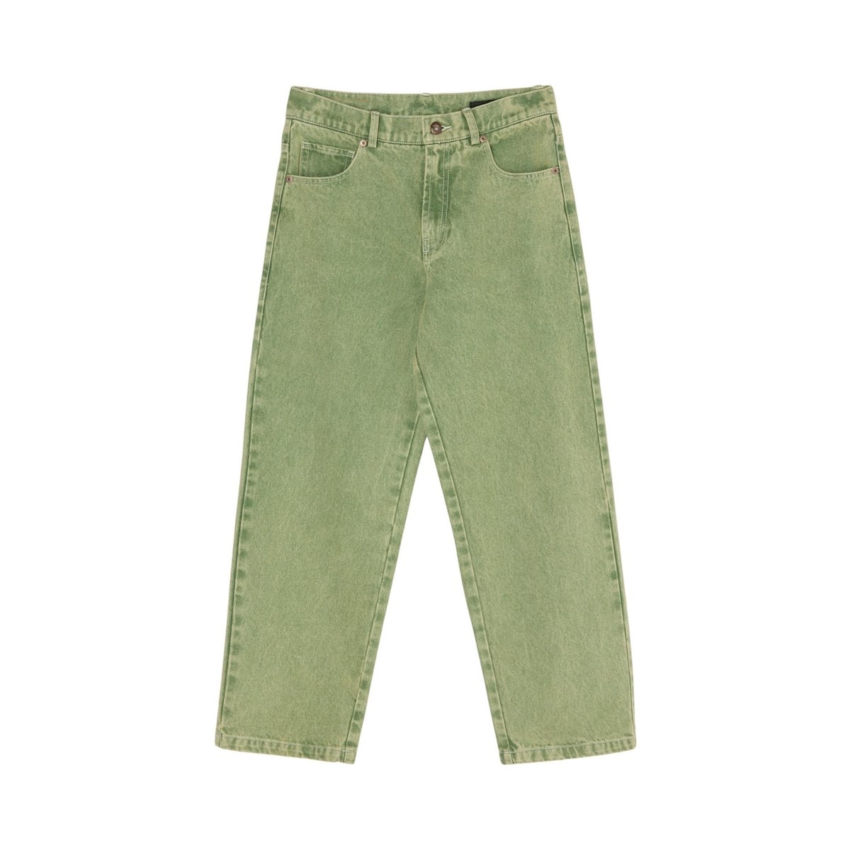 Jean Big Fit BIG 5 DENIM vert deep forest, ELEMENT