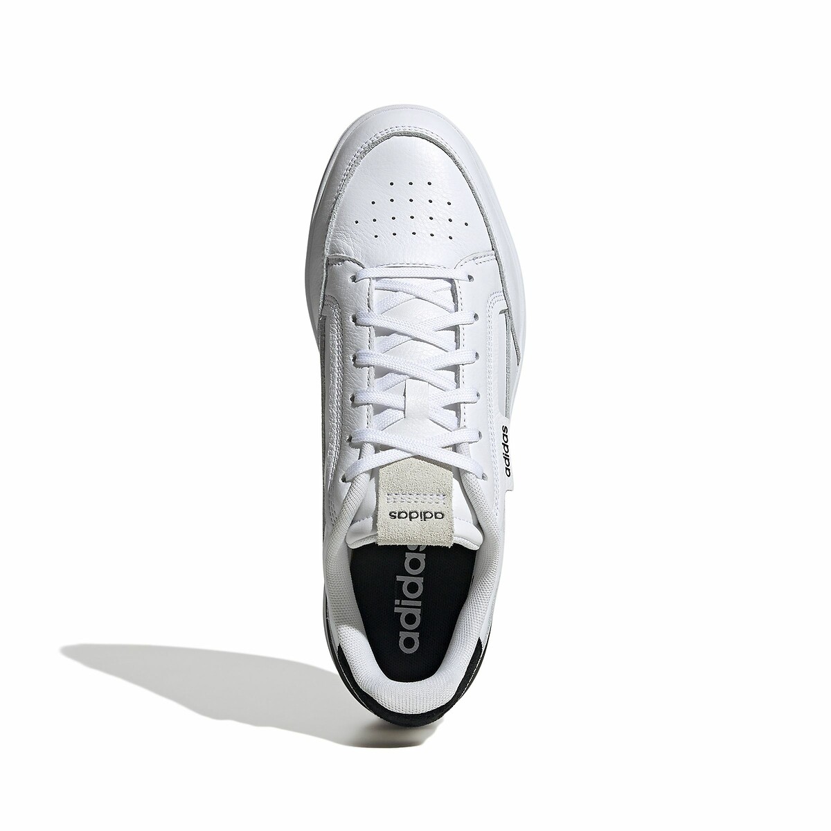 Baskets cuir Aspyre blanc/noir, ADIDAS SPORTSWEAR