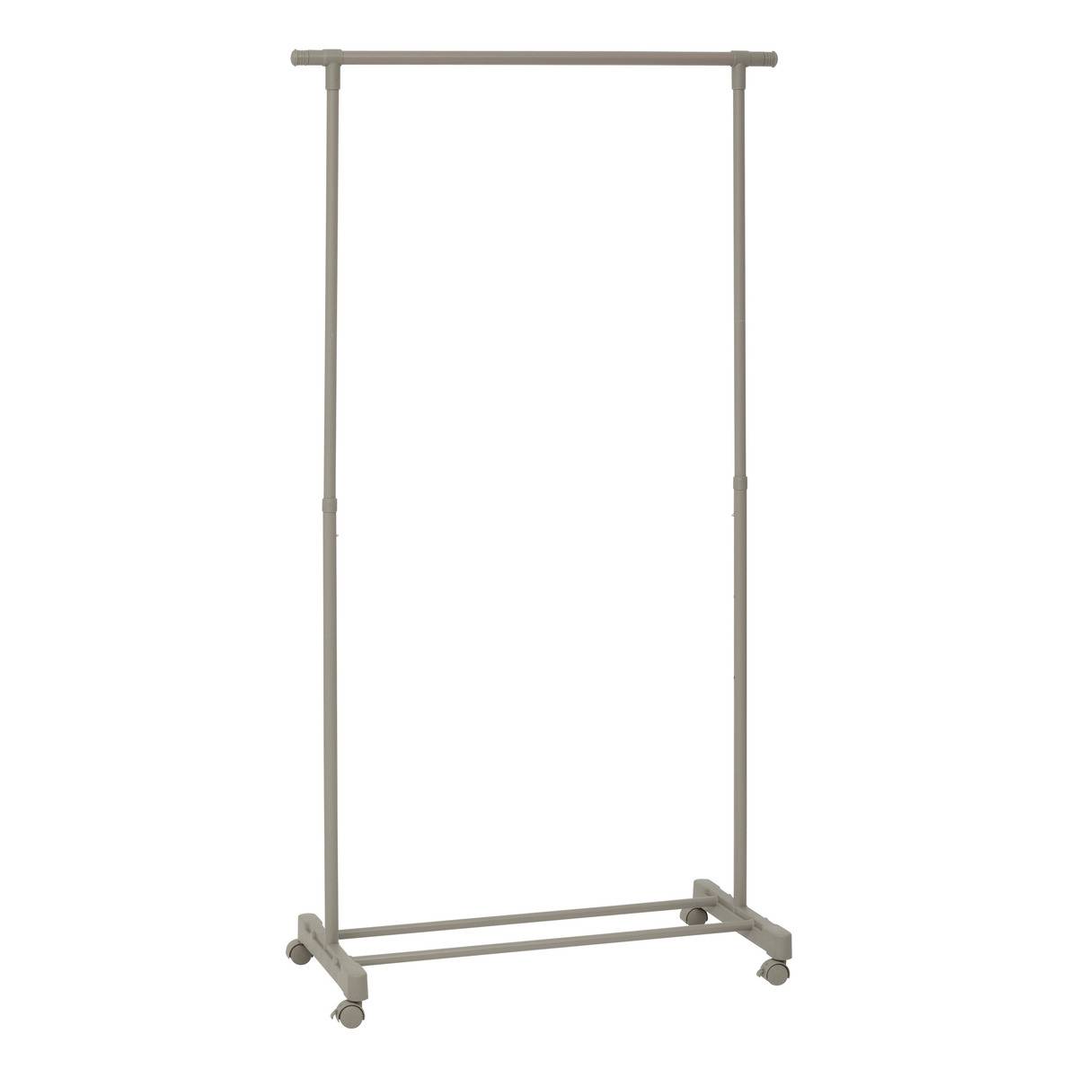 Portant à vêtements extensible avec roulettes HANGY gris, 5FIVE SIMPLY SMART
