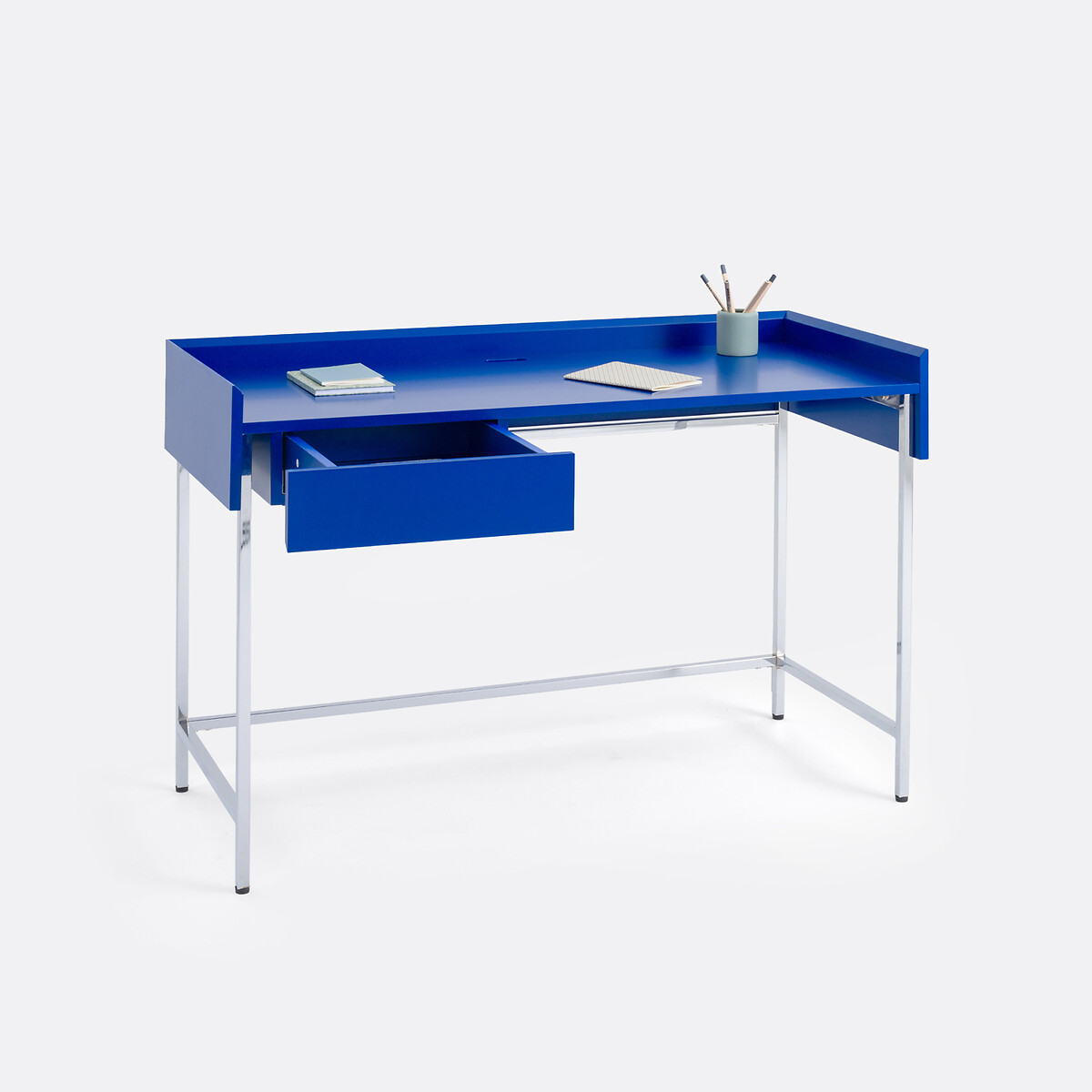 Bureau 1 tiroir, EMOTT bleu, LA REDOUTE INTERIEURS
