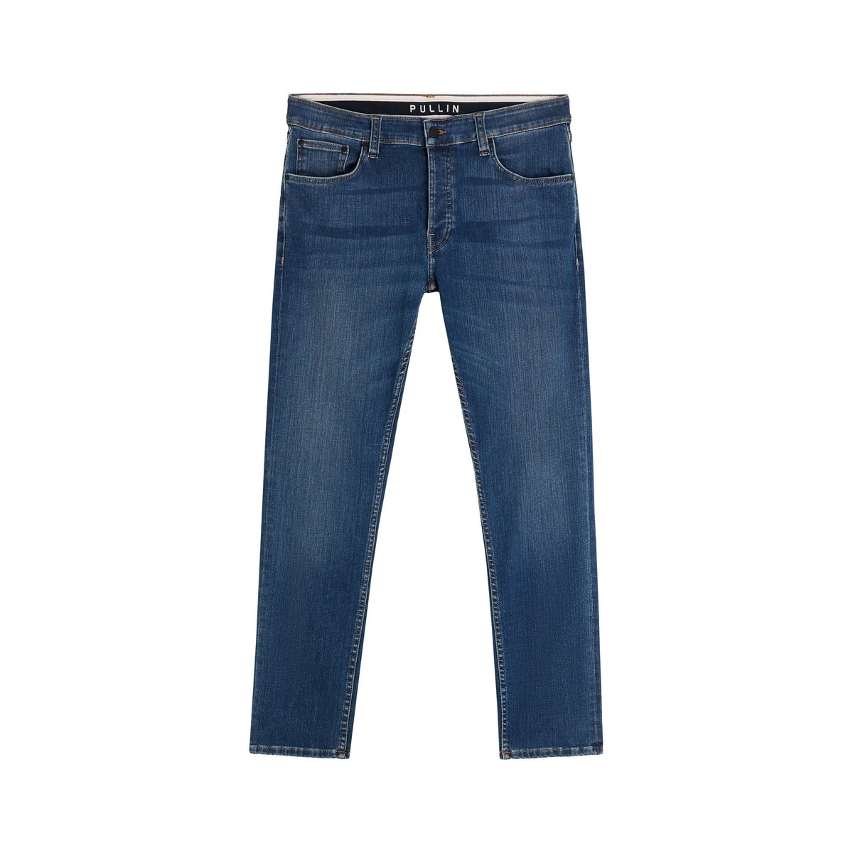 PANTALON REGULAR FADE bleu, PULLIN