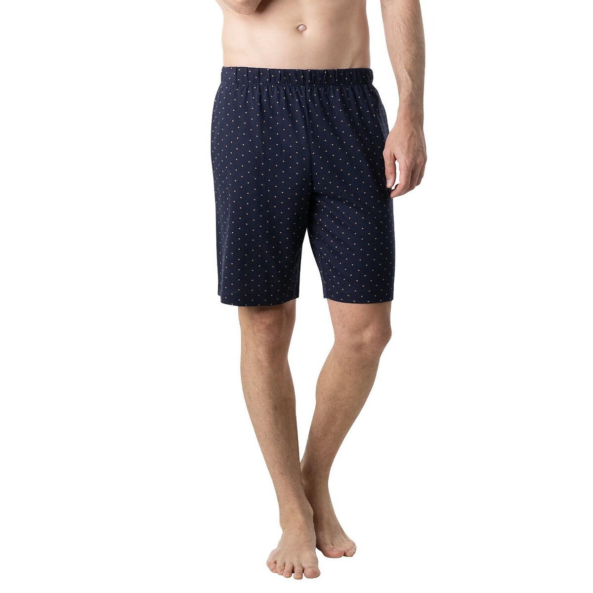 Pyjama court homme Cadeau Eminence bleu marine/imprimé, EMINENCE