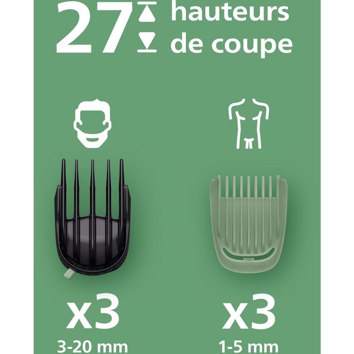Tondeuse multi usages MG9531/15 Series 9000 couleur unique, PHILIPS