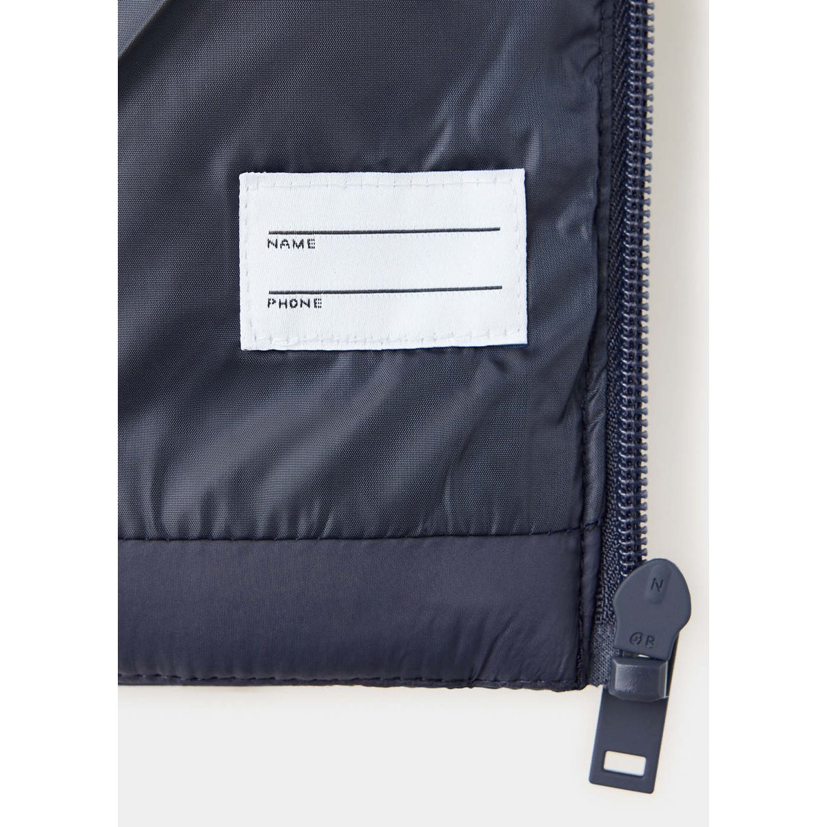 Gilet matelassé losanges bleu marine, MANGO KIDS
