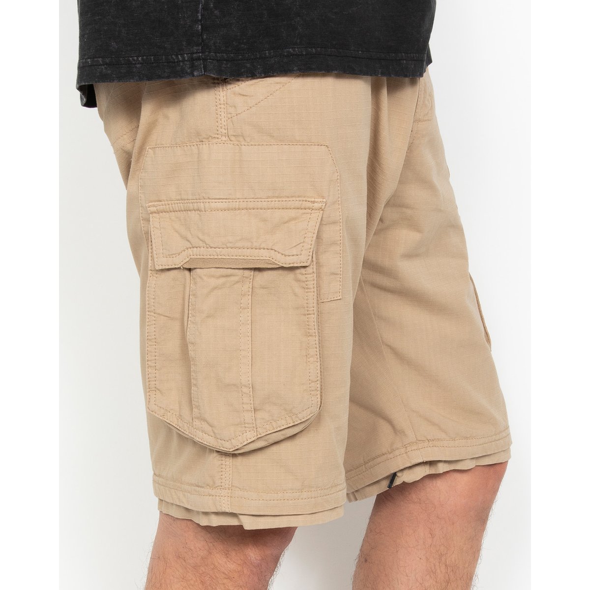 2-in-1 cargo pants beige, SCHOTT