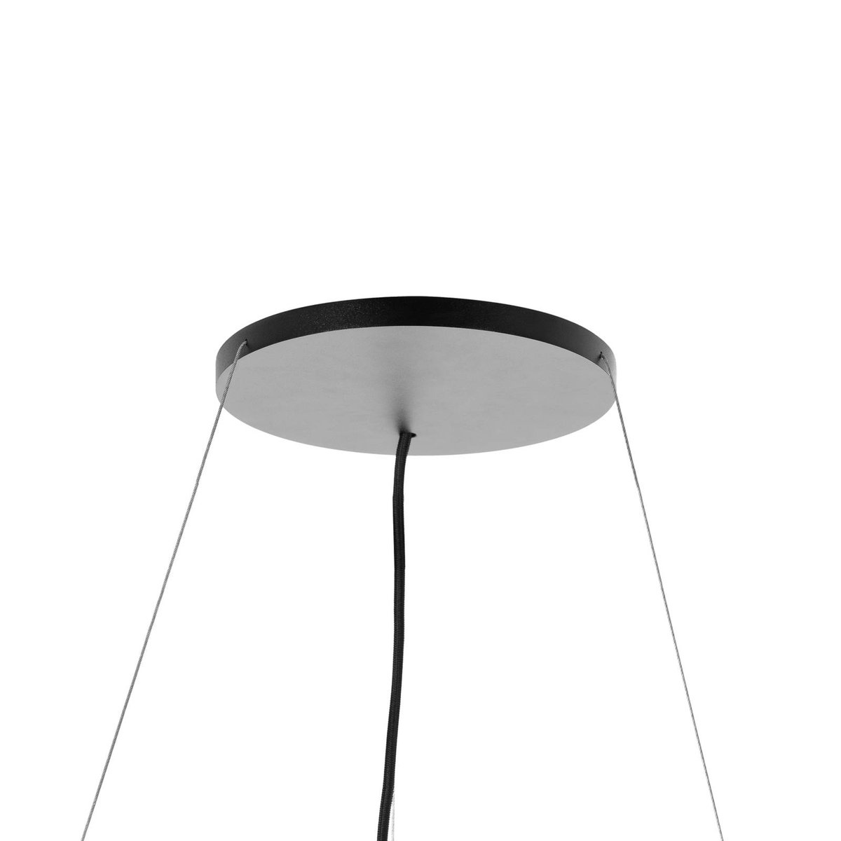 Suspension en aluminium moderne, Brinja noir, ARCCHIO