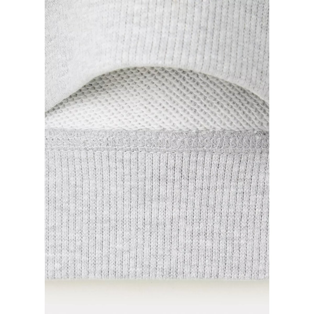 Sweat coton phrases gris chiné clair, MANGO BABY