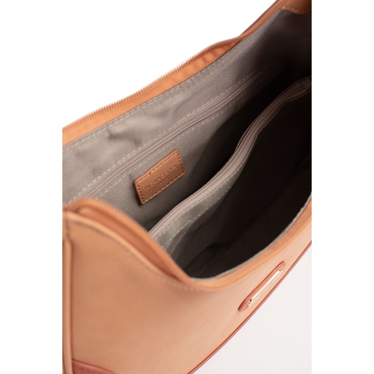 Sac porté épaule 1 anse MOLY peche, HEXAGONA