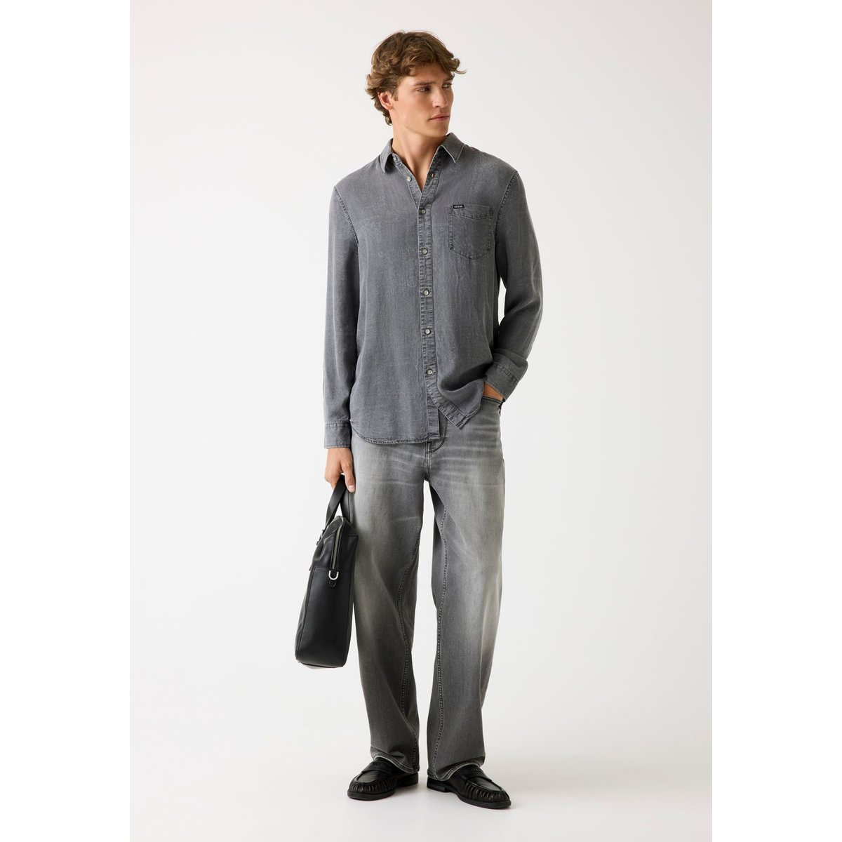 Surchemise Imprimée gris, GUESS