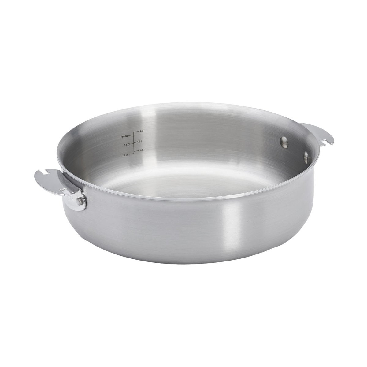 Sauteuse droite ø24 cm - alchimy loqy gris, DE BUYER