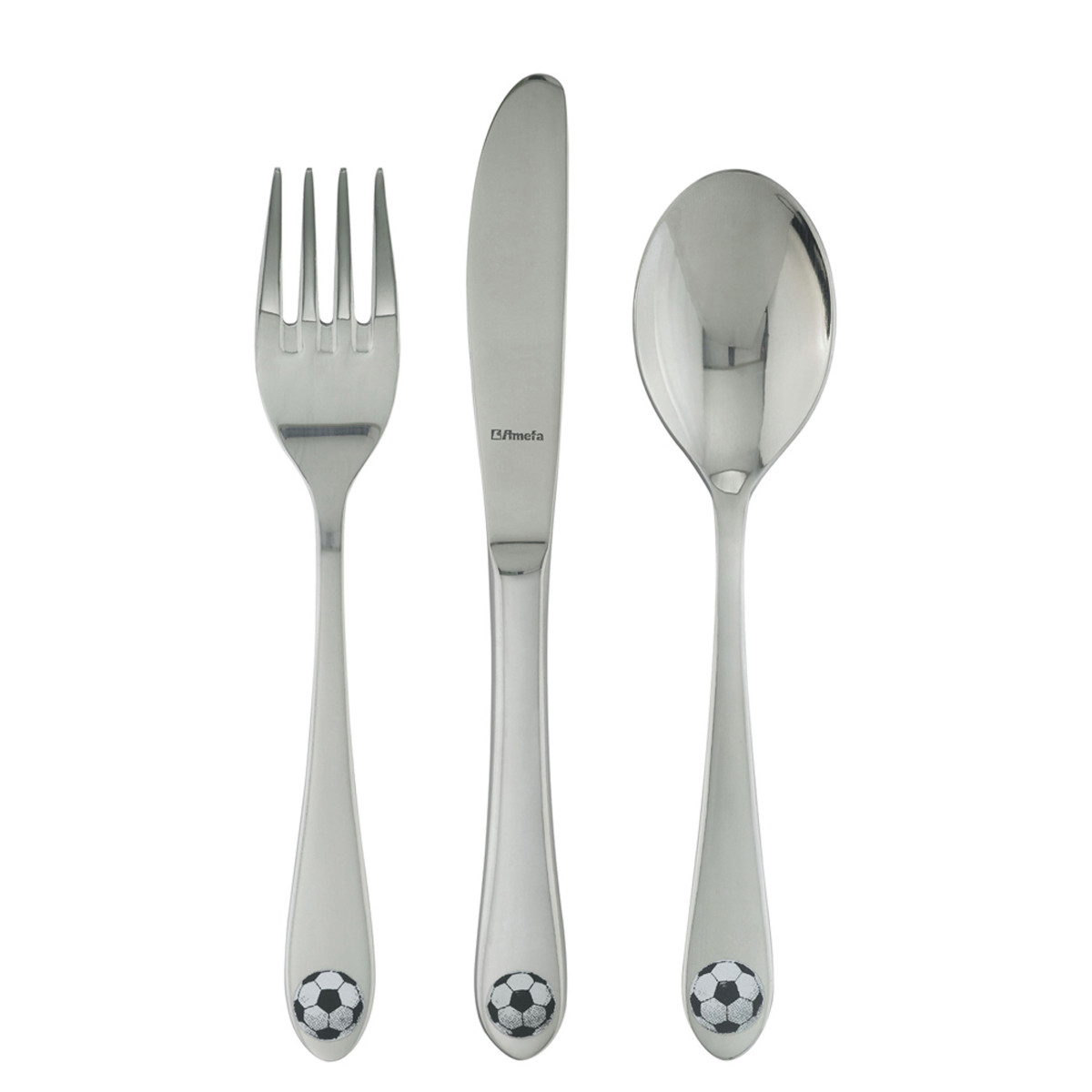 Service 3 couverts enfants - FOOTIE inox, AMEFA