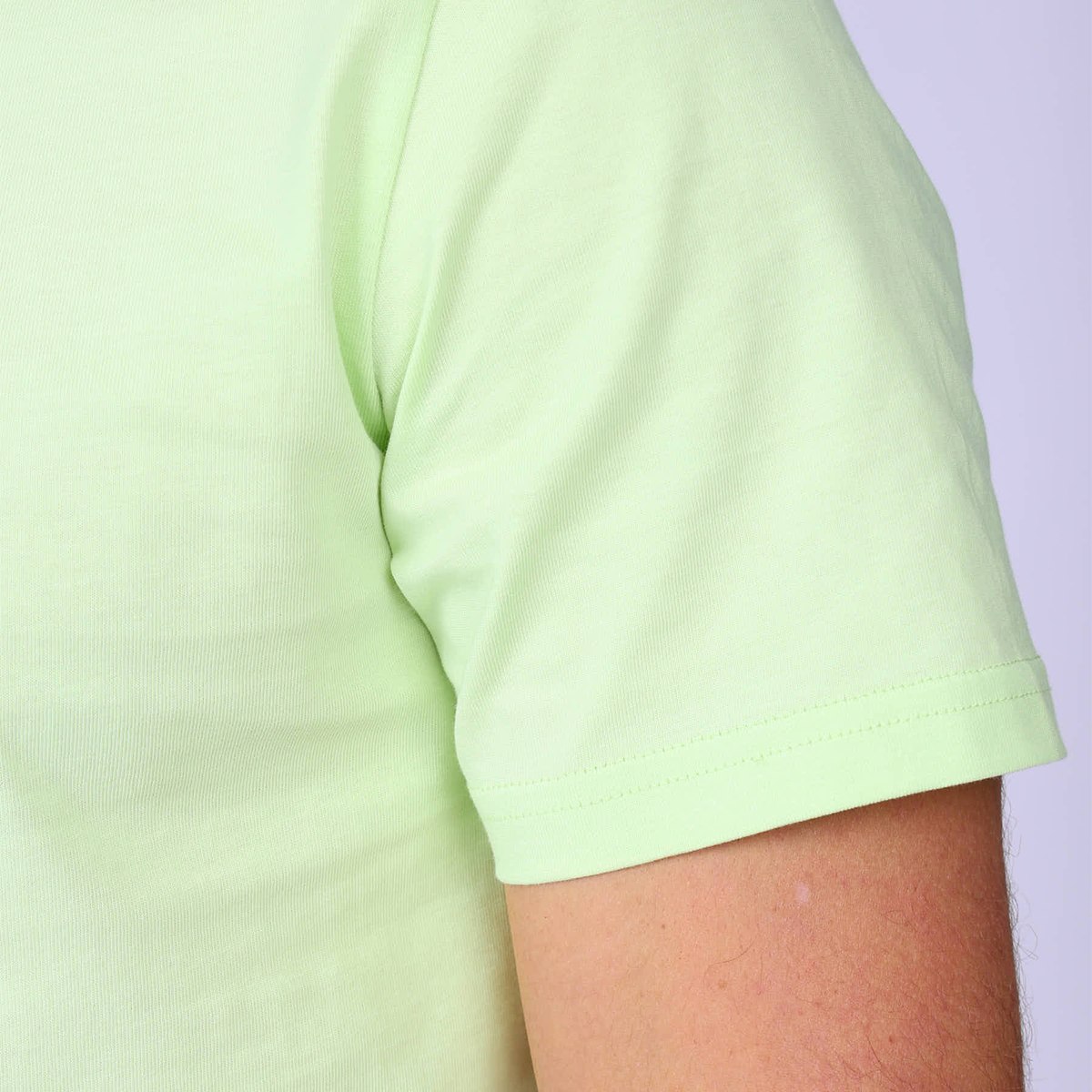 T-shirt Cédric vert clair, MISE AU GREEN
