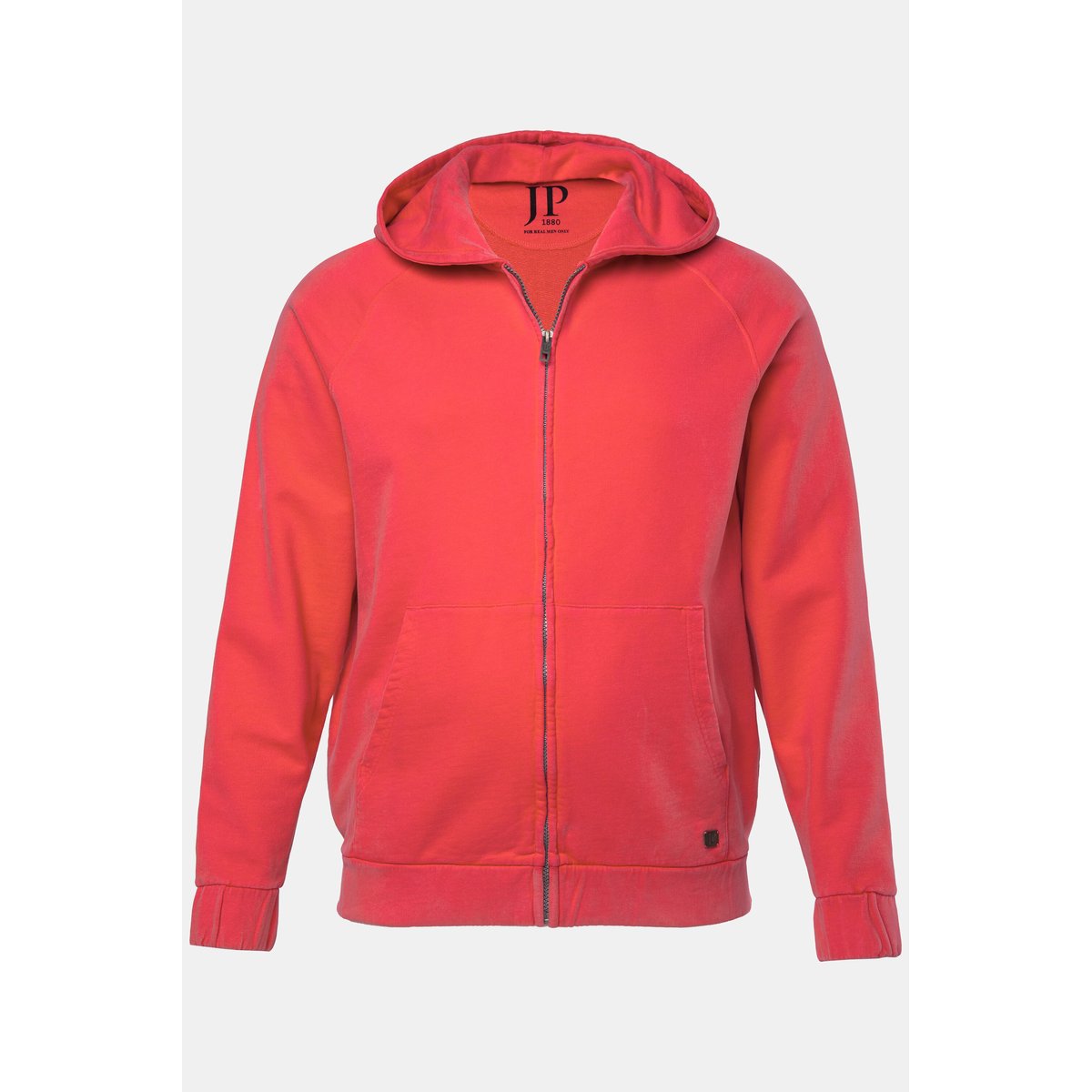 Veste en molleton style vintage braises rouge, JP1880