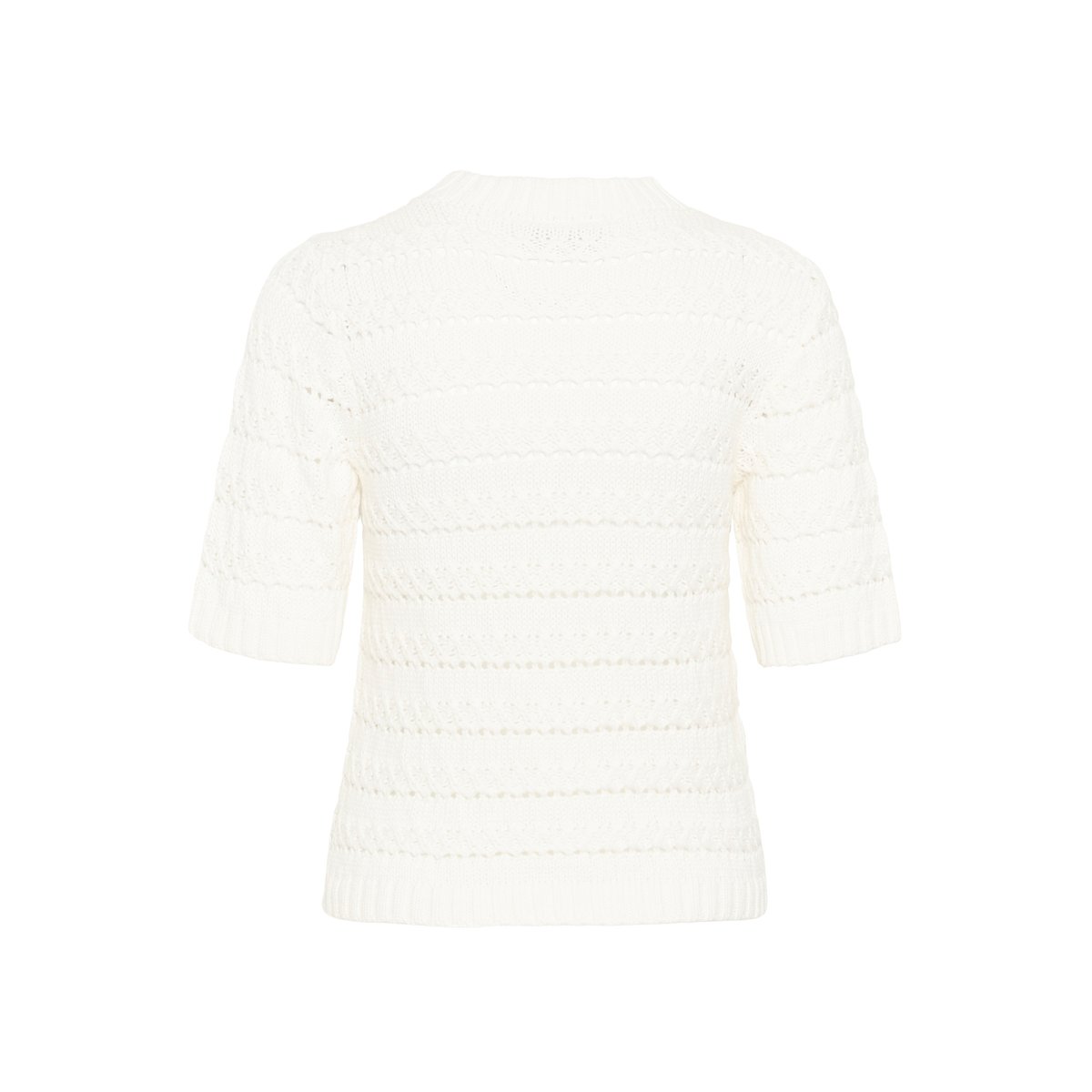Pullover tricoté blanc, KAFFE