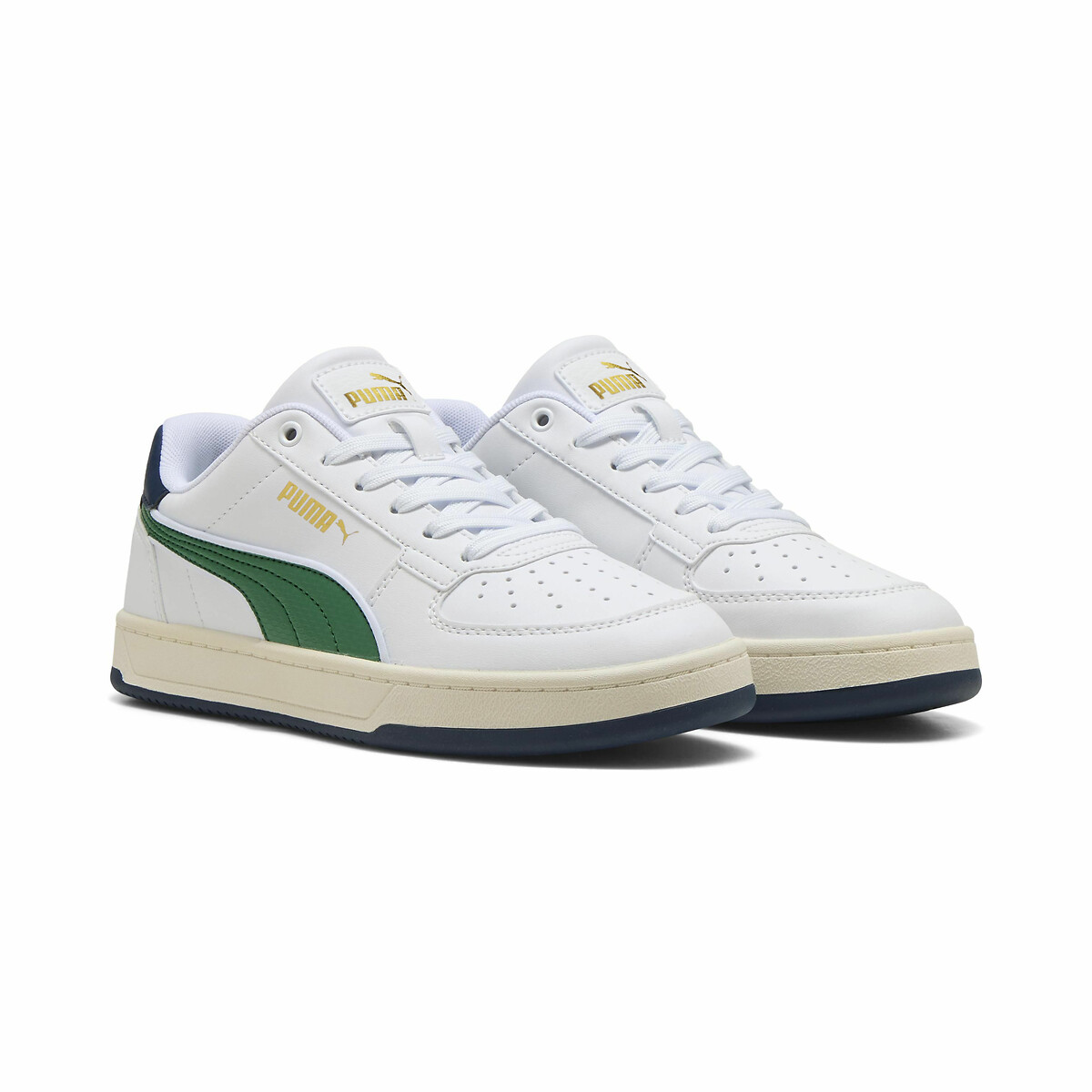 Baskets Caven 2.0 Retro blanc/vert, PUMA