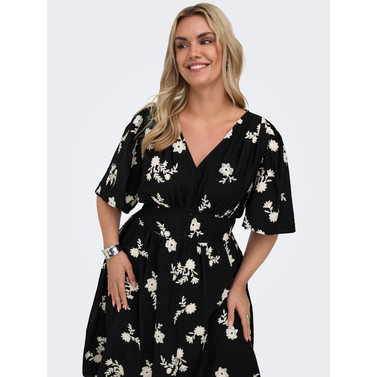 Robe noire - black, ONLY CARMAKOMA
