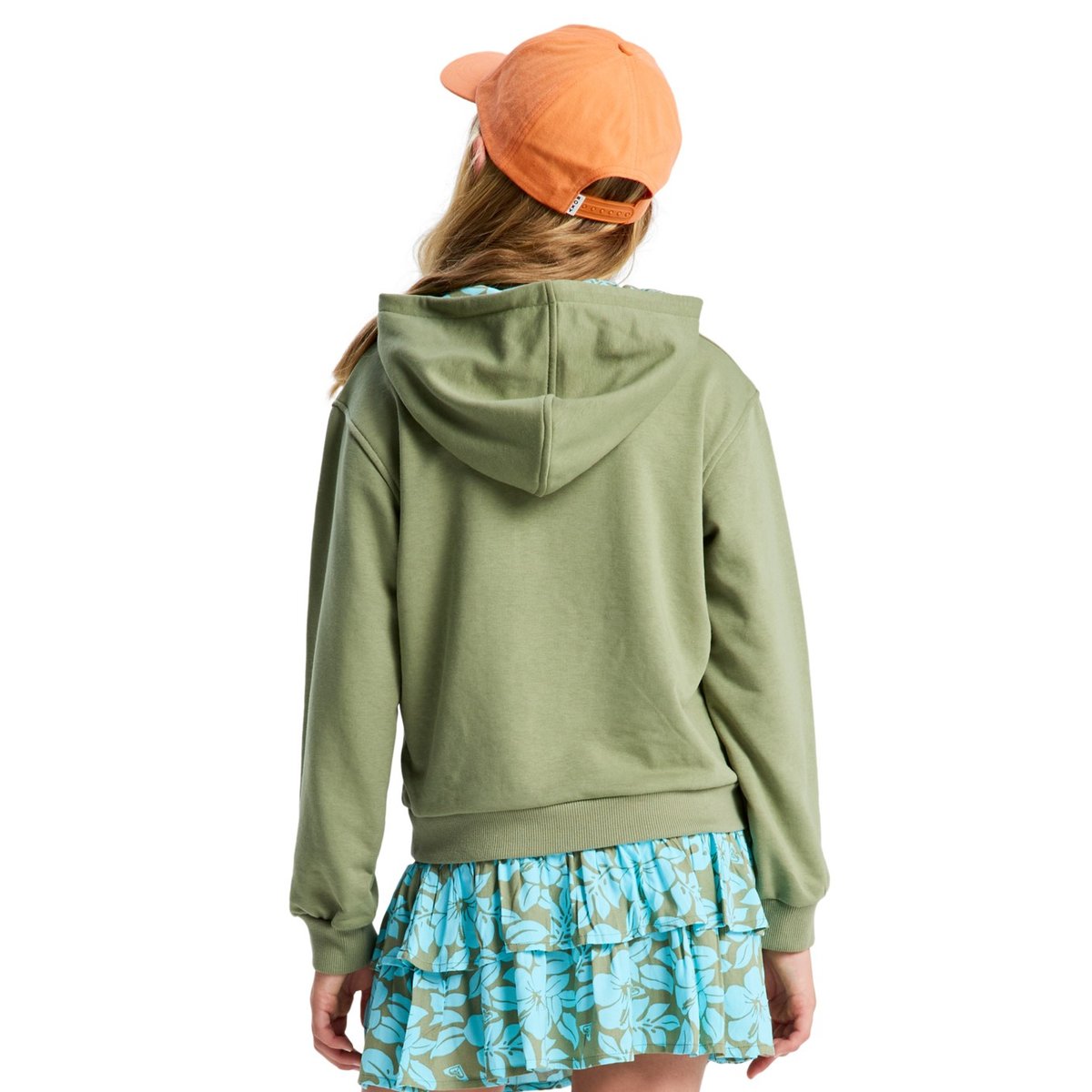 Sweat à capuche Relaxed Fit HOPE YOU TRUST 2. vert oil green, ROXY