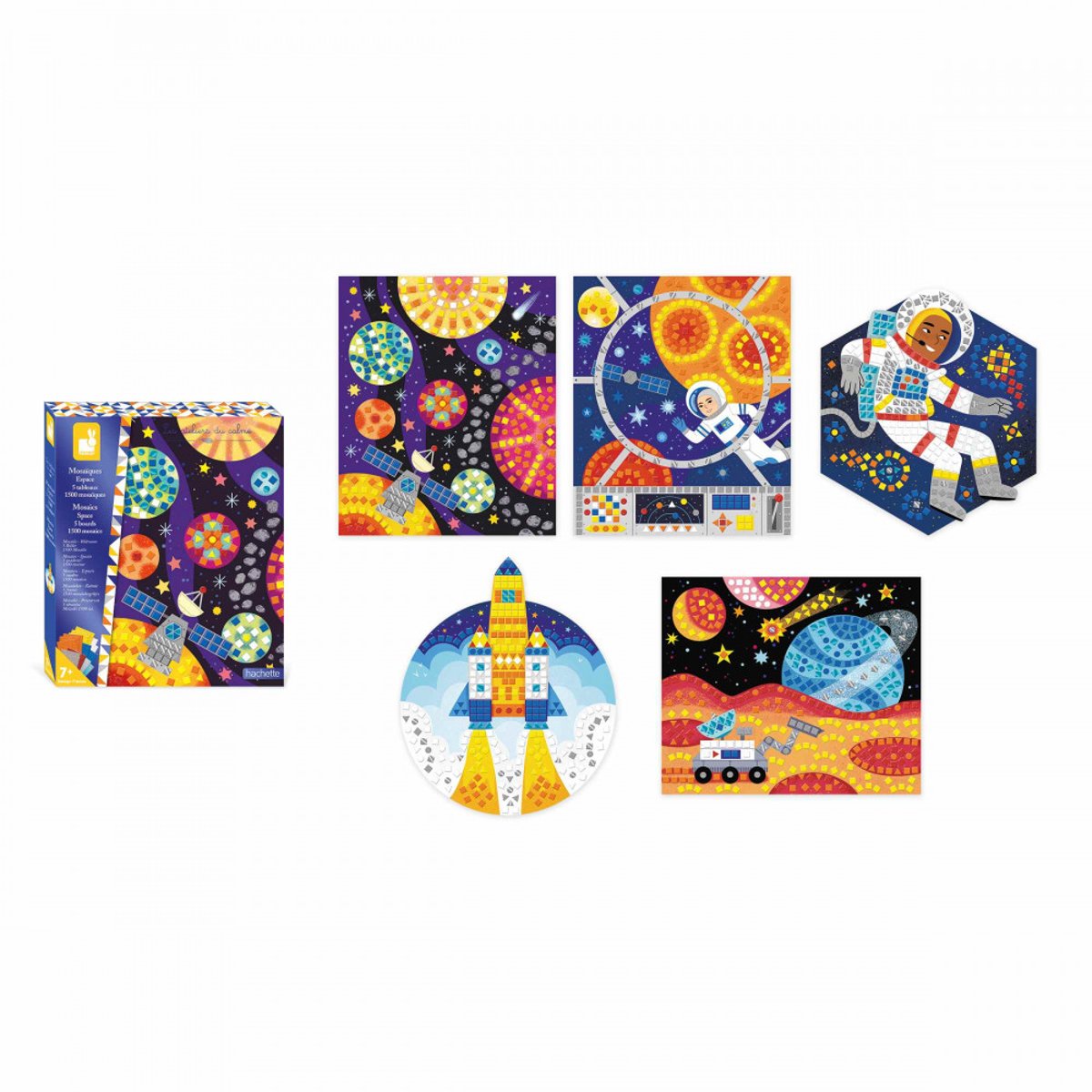 Mosaiques Espace multicolore, JANOD