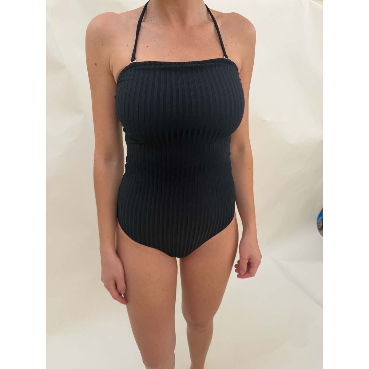 Maillot 1 pièce bustier noir, WE ARE JOLIES