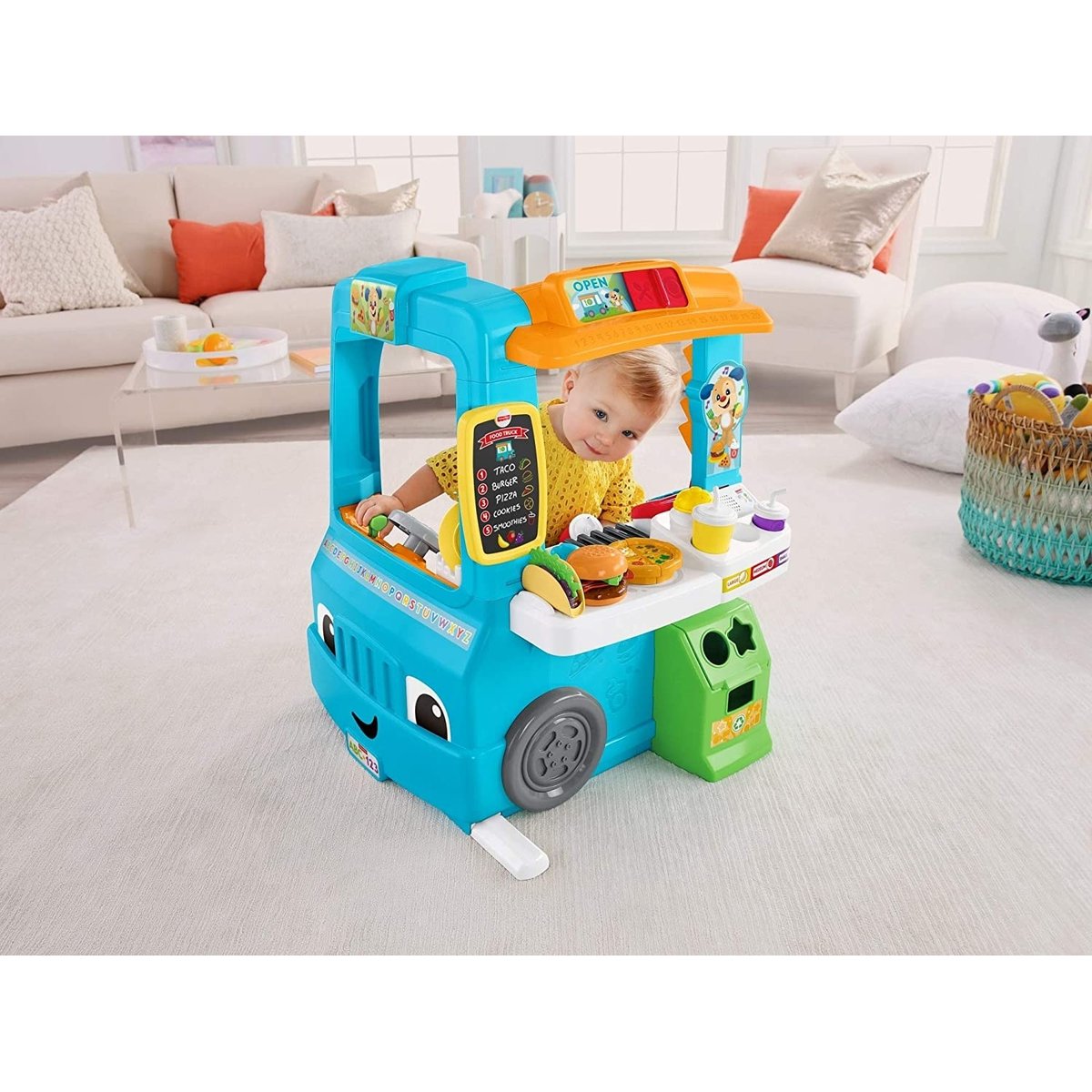 Camion De Cuisine - Fisher Price - Food Truck De Puppy multicolore, FISHER PRICE